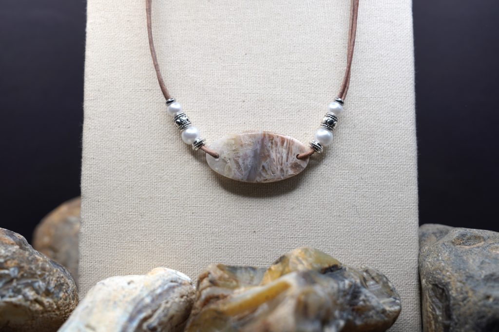 Moroccan Stick Agate necklace MSA 116