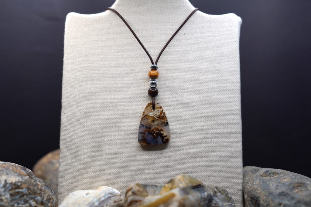 Montana Moss Agate necklace YSRA 113