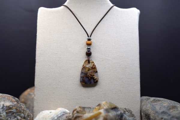 Montana Moss Agate Necklace — YSRA #113
