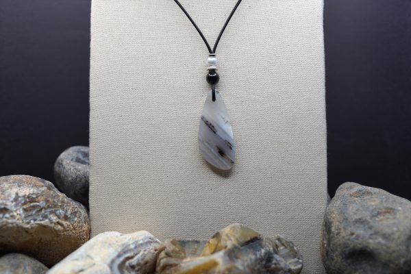 Yellowstone River Agate Necklace — YSRA #117